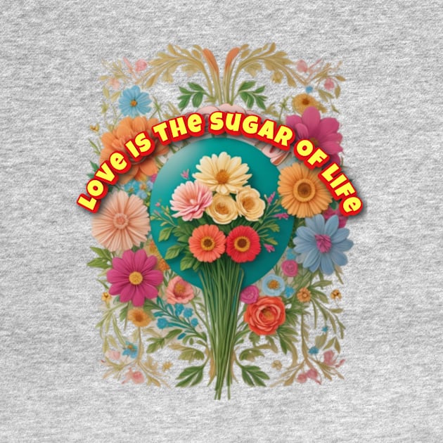 Sugar of life by Avocado design for print on demand